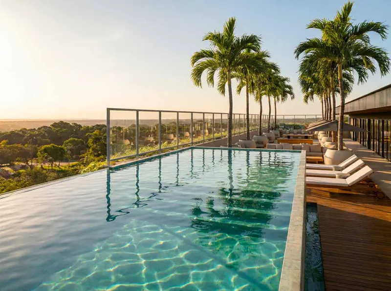Piscina rooftop do Parque 30